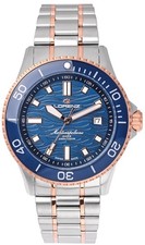 LORENZ Montenapoleone Diver 090010FF Orologio Lorenz Swiss Made Quarzo Ronda Blu