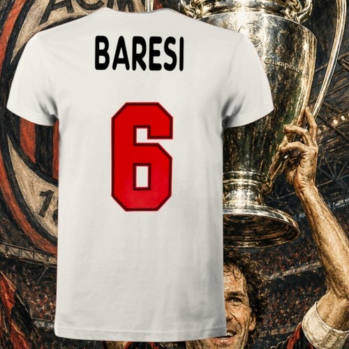 Shirt milan fan made - made, baresi