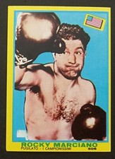 BOXING CARD - MIRA - CAMPIONISSIMI TUTTOSPORT 1968 - ROCKY MARCIANO - 506 - MINT