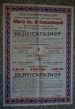RR Manifesto Acquaviva delle Fonti Maria SS. di Costantinopoli 1981 Bari Puglia