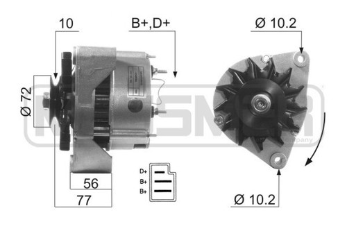 Messmer alternatore generatore - alternatore,