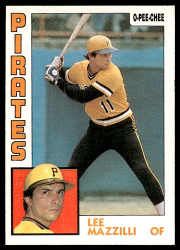 1984 pee chee - canada, opc