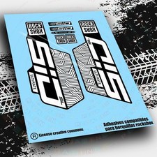 WP656 ADESIVO COMPATIBILE FORCELLA ROCKSHOX SID SL FLIGHT ASSISTANT ADESIVI