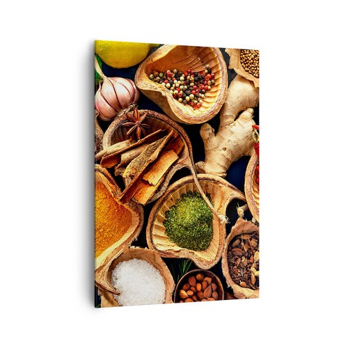 Quadro tela 70x100cm cucina - quadro,