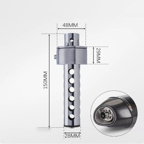 Universal motorcycle exhaust - universal,
