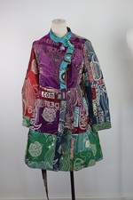DESIGUAL CAPPOTTO GIACCA DONNA TG 40 WOMAN COAT VINTAGE CASUAL