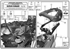 Sr116m givi attacco bauletto - attacco,