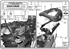 SR116M GIVI ATTACCO BAULETTO MONOLOCK per SUZUKI GSR 600 2006 - 2011