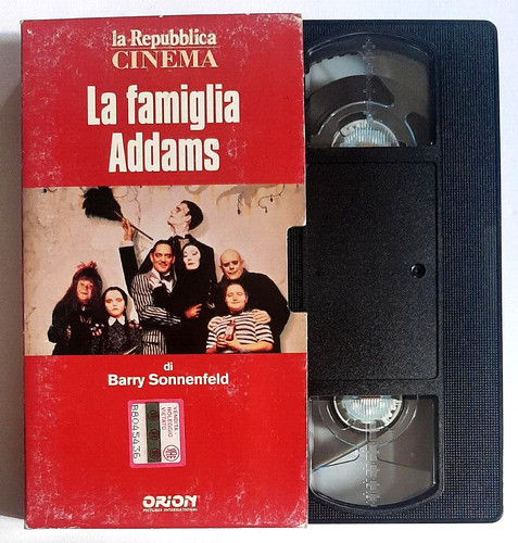 Vhs famiglia addams film - addams,