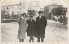 B1 - Foto Photo Fotografia Fotocartolina 1934 - Trio Fermo Marche 