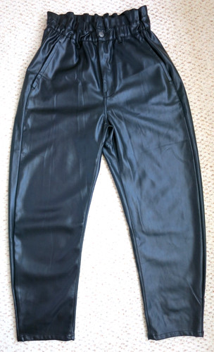 Pantalone donna zara ecopelle - zara,