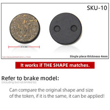 1 Paio Di Pastiglie Freno in