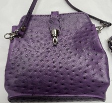 Borsa a tracolla piccola viola
