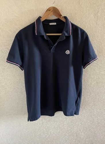 Polo moncler size dark - size, blue