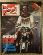 Ciao 2001 rivista musica rock 10 1973 Rolling Stones poster Banco Mutuo Soccorso