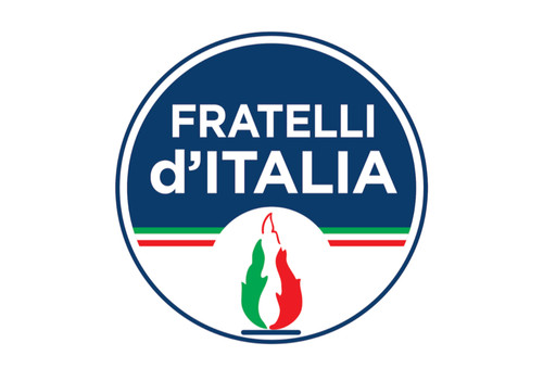 Bandiera fratelli italia - fratelli, d’italia