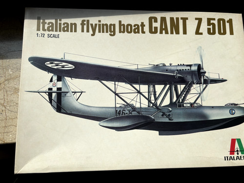 Italeri cant 501 - z, wwii