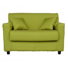 Divano 2 posti Verde - tessuto