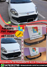 💫ART. 0320 SOTTO PARAURTI PUNTO PUNTO EVO 2009-2018 LOOK SPORT GREZZO💫