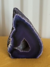 Géode Agate Tranche Minéraux