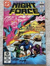 NIGHT FORCE #7 DC Comics 1983