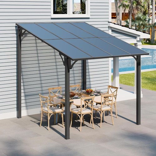 8x10ft outdoor gazebo pergola - outdoor,