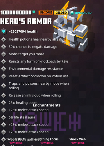 Minecraft dungeons hero s - minecraft,