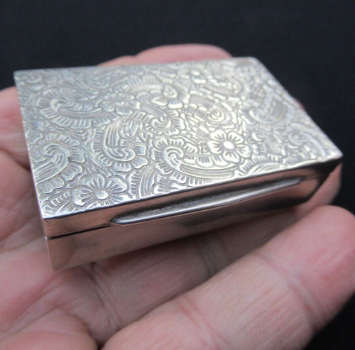 Ancien boite argent poinçon - boite,
