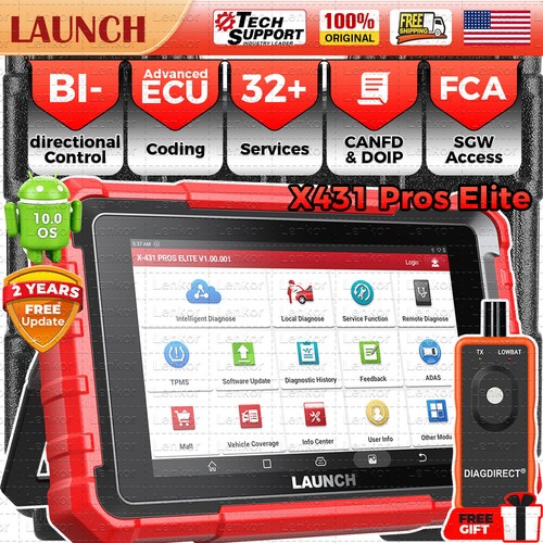 Launch x431 pros elite - x431, v+
