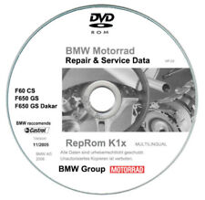 Bmw F650 CS-GS-Dakar-R-S (2000-2007)  manuali officina - repair manuals su cd