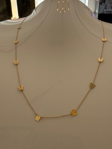 Collana donna oro giallo - collana,