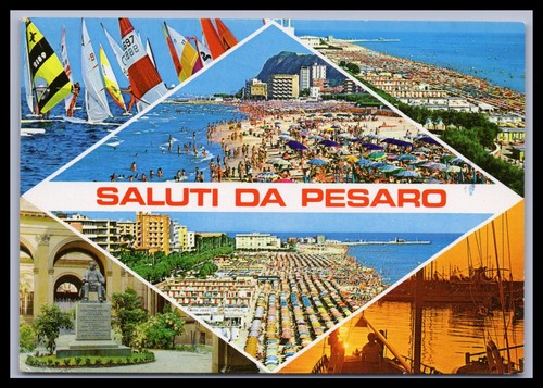 Cartolina pesaro riviera - /,
