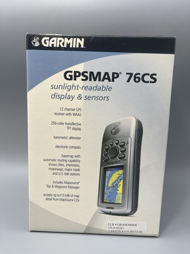 Garmin gpsmap 76cs - gpsmap, portatile