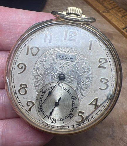 Antico orologio tasca elgin - antico,