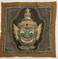 Arazzo vintage Thai Birmania