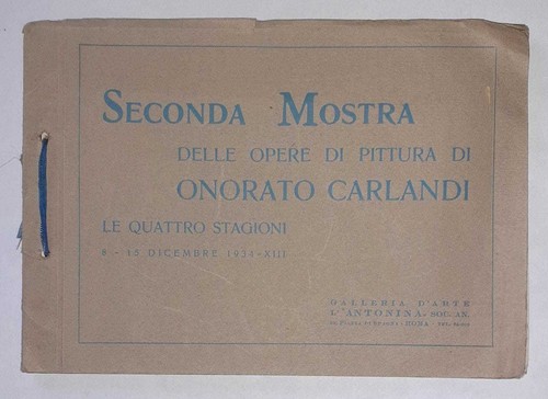 Seconda mostra pittura - mostra, di