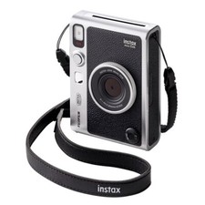 Fujifilm Instax Mini EVO nero tipo C fotocamera istantanea ibrida stile analogico