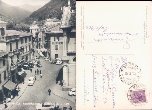 Borzonasca piazza municipio - borzonasca,piazza,