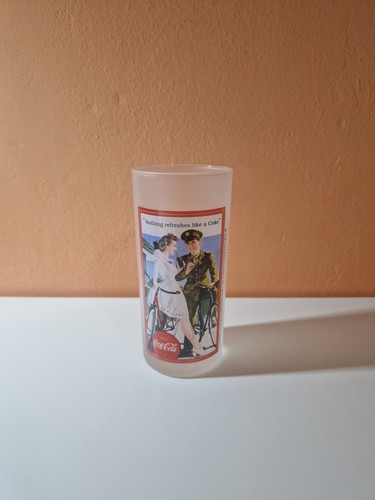 Bicchiere coca cola vintage - bicchiere,