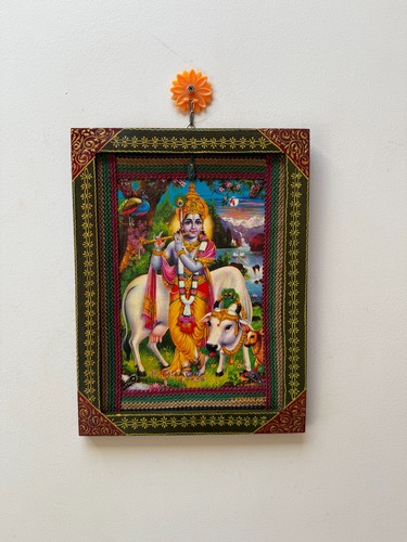 Quadro vintage dio krishna - dio, con