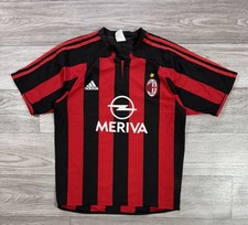 AC MILAN 2003 2004 HOME FOOTBALL SHIRT SOCCEE JERSEY TAGLIA S ADIDAS 022245