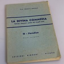 La divina commedia volume