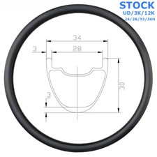 Cerchio carbonio bici mtb 29er