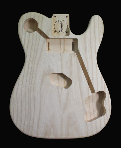 Telecaster body black - , ash