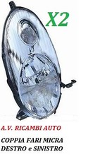 COPPIA FARI FANALE PROIETTORE