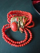 Spilla anni 50/60 corallo