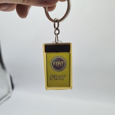 Unico portachiavi Fiat vintage anni 90 luce solare lampeggiante Ritmo Croma Panda