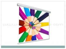 GAINUP Schermo proiezione “Clubman” manuale a molla 200×200 cm