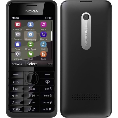 Nokia asha 301 nero - nokia,