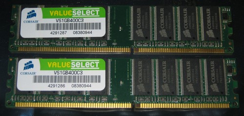 2x1gb corsair valueselect - corsair,